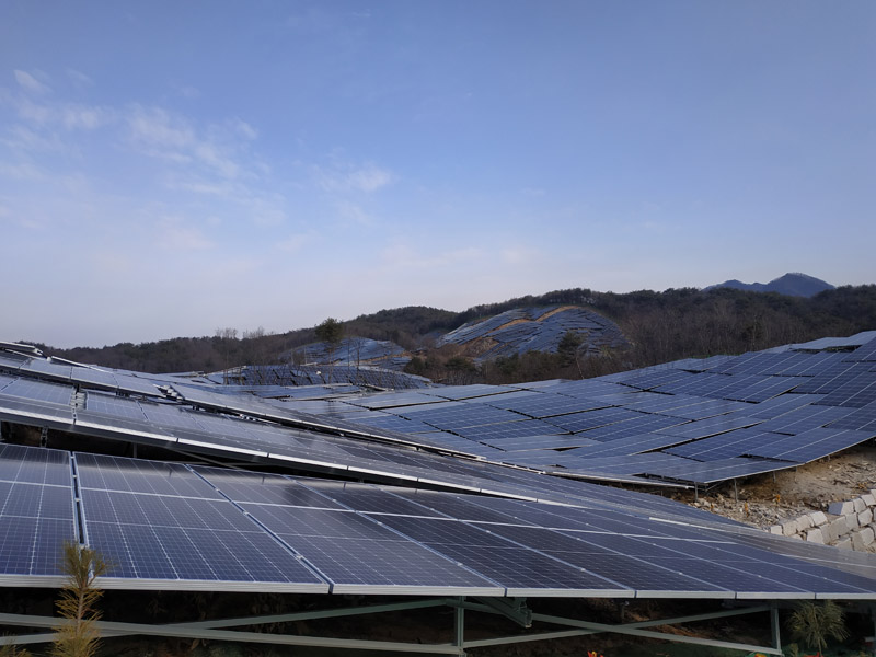 Корея-14,7 МВт наземная система