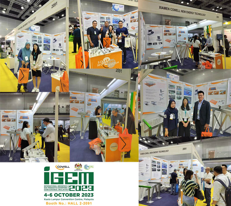 Фотоэлектрическая выставка iGEM в Малайзии 2023: праздник технологий и зеленой энергии