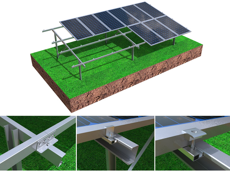 ZAM Steel Ground Structure System